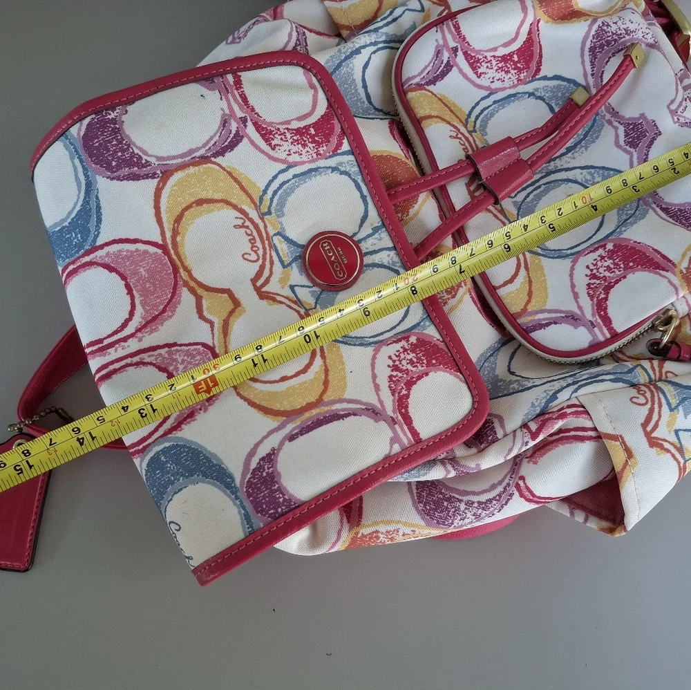 Coach Multicolor Backpack - Picture 9 of 15